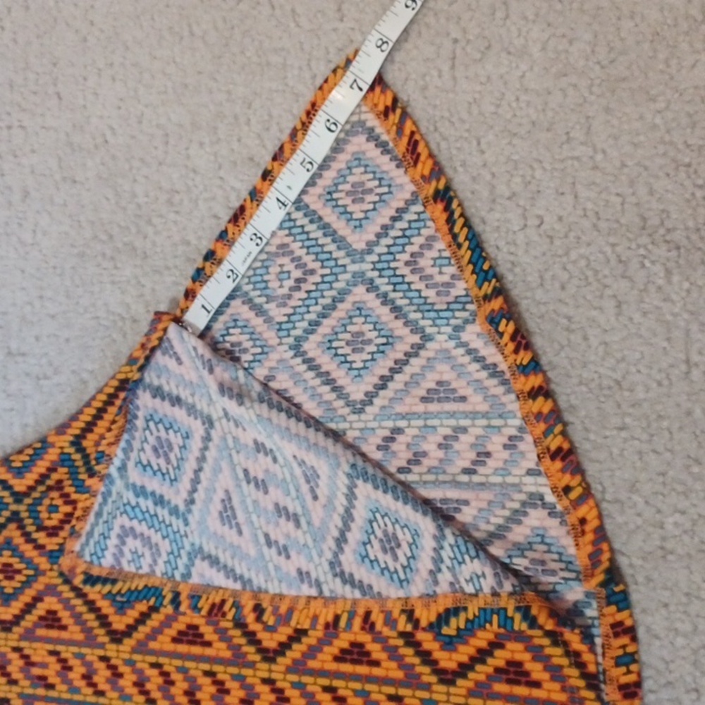 LuLaRoe Multicolor Geometric Pattern Tunic - Picture 11 of 16